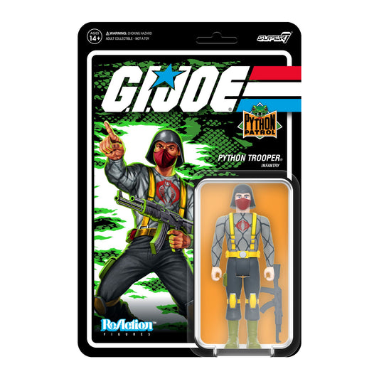 G.I. Joe ReAction - Python Patrol Cobra Trooper AK (Pink)
