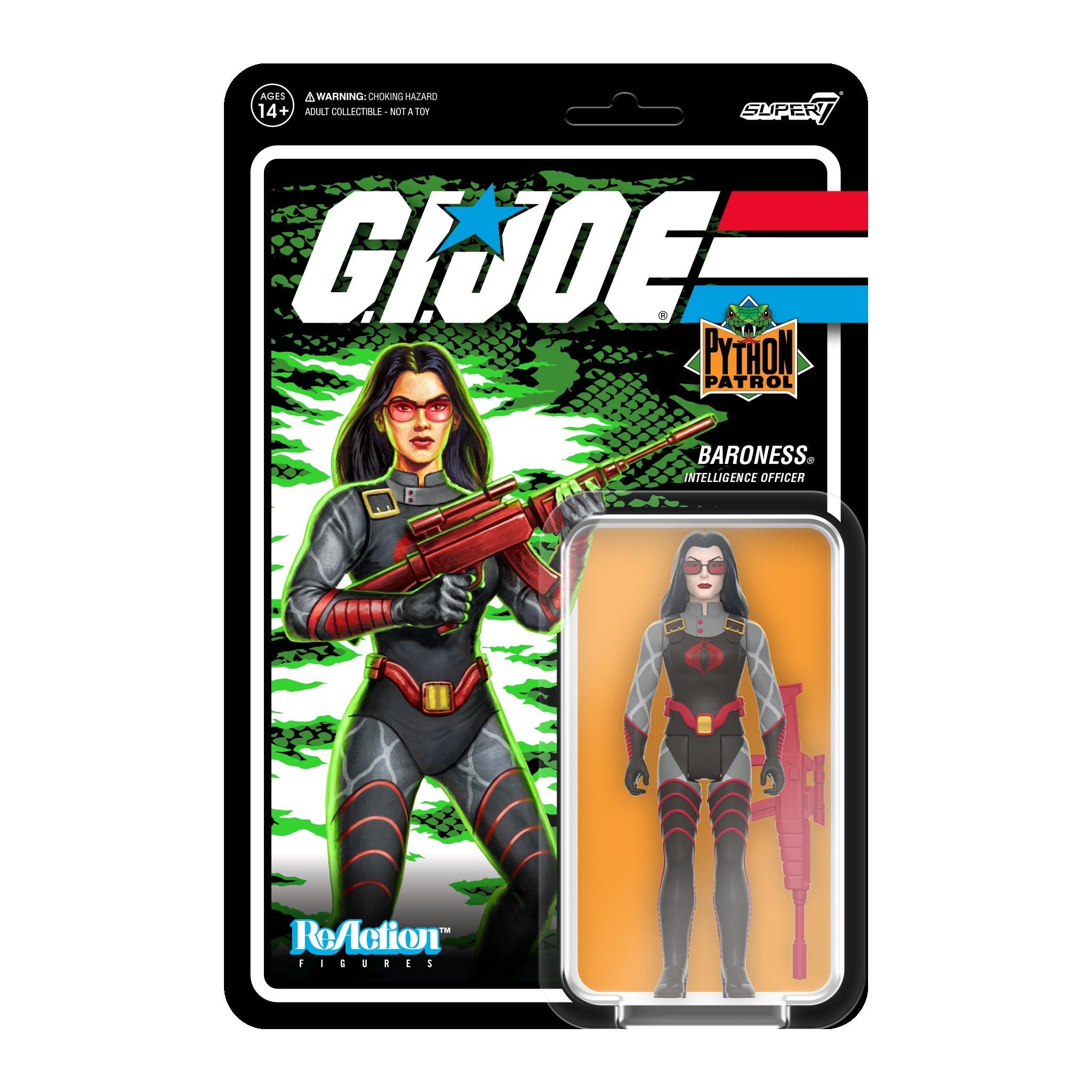 G.I. Joe ReAction Figures Wave 6 - Python Patrol Baroness