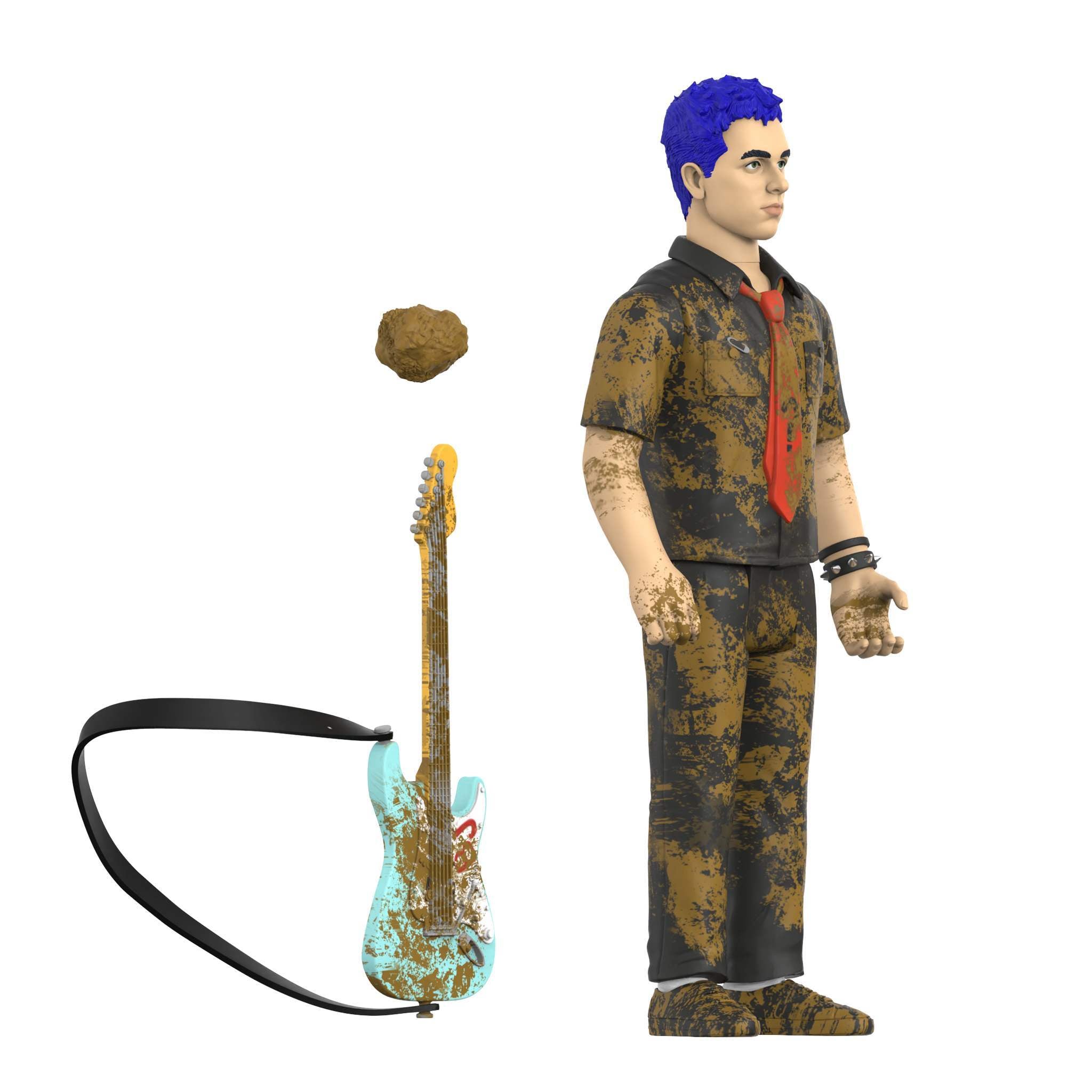 GREEN DAY ReAction Figures Wave 01 (Mud Fight) - Billie Joe Armstrong