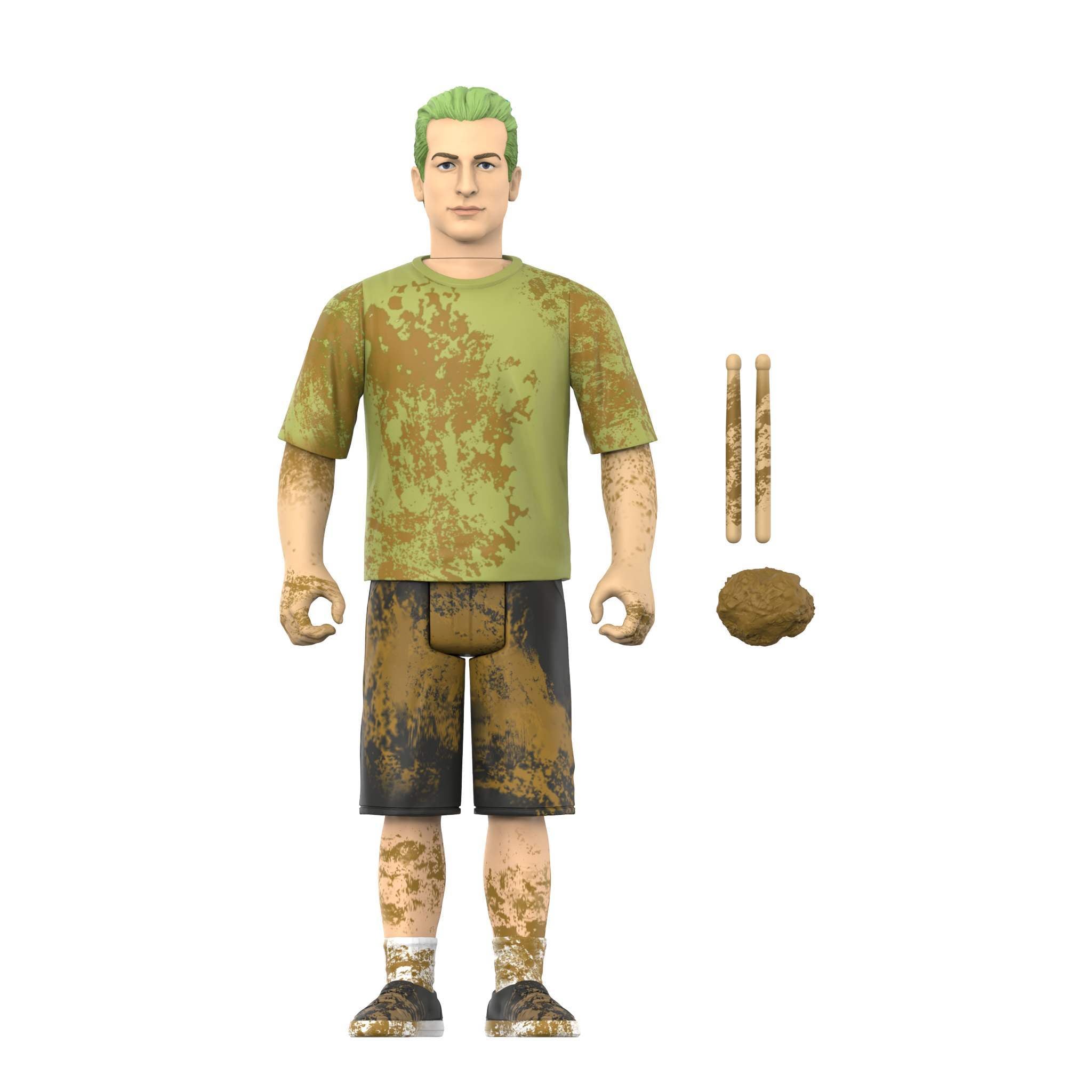 GREEN DAY ReAction Figures Wave 01 (Mud Fight) - Tré Cool