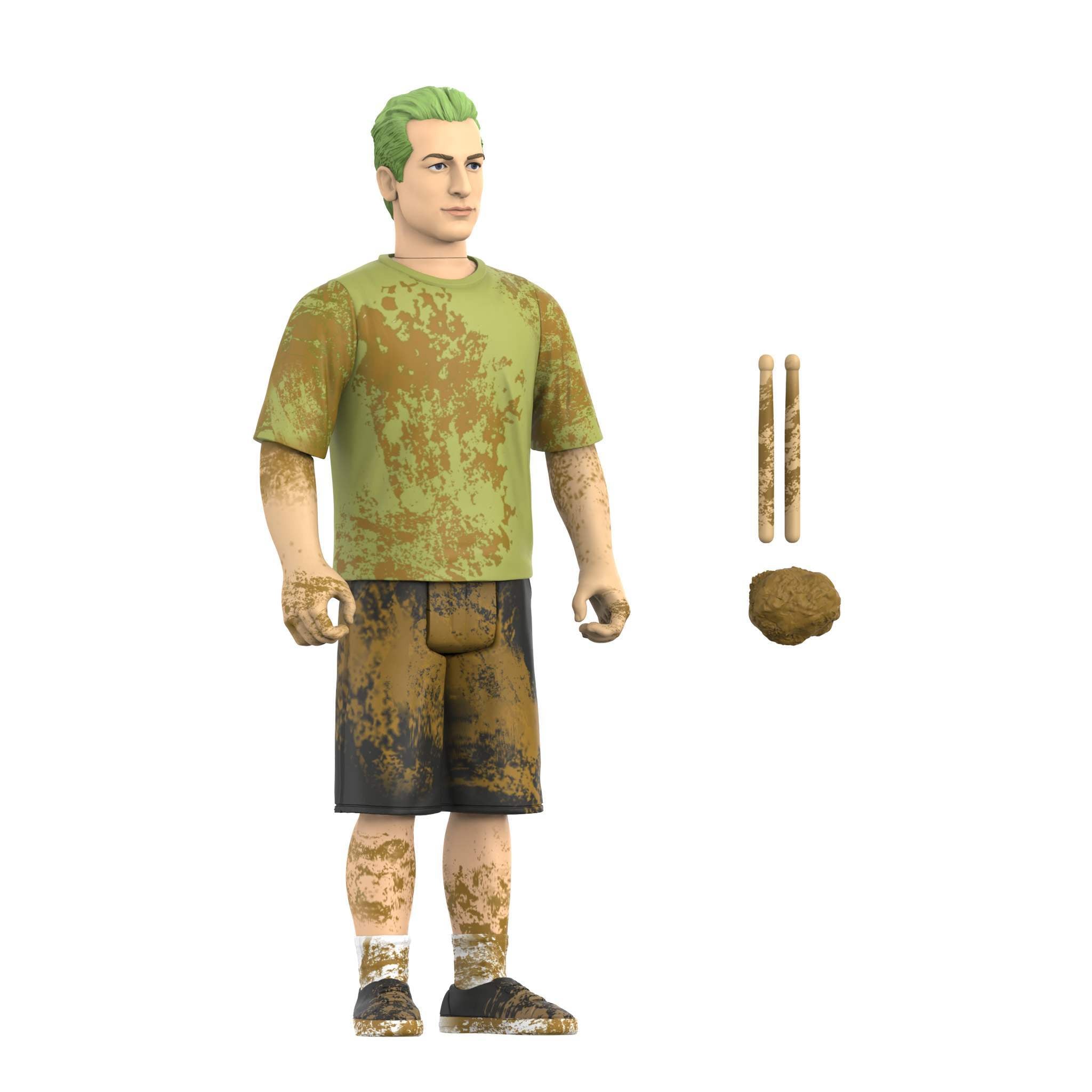 GREEN DAY ReAction Figures Wave 01 (Mud Fight) - Tré Cool
