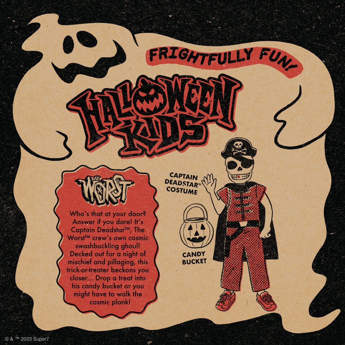 Halloween Kids ReAction - Captain Deadstar Boy (The Worst)