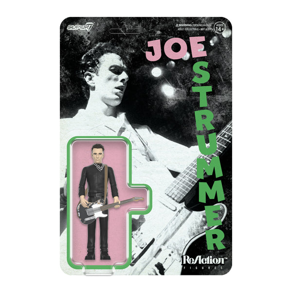 Joe Strummer ReAction Figures Wave 01 - Joe Strummer (London Calling) –  Super7