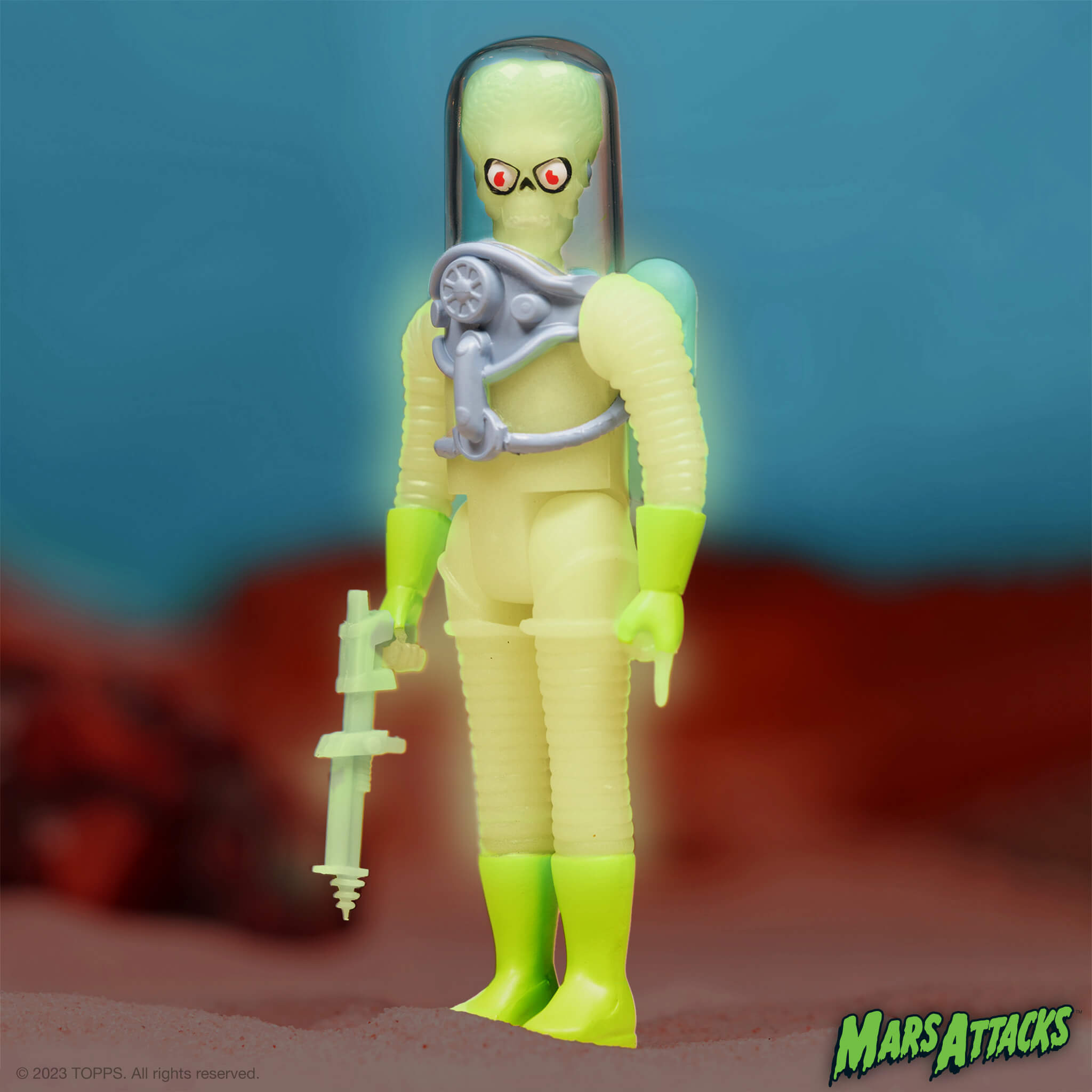Mars Attacks ReAction - The Invasion Begins (Monster Glow)