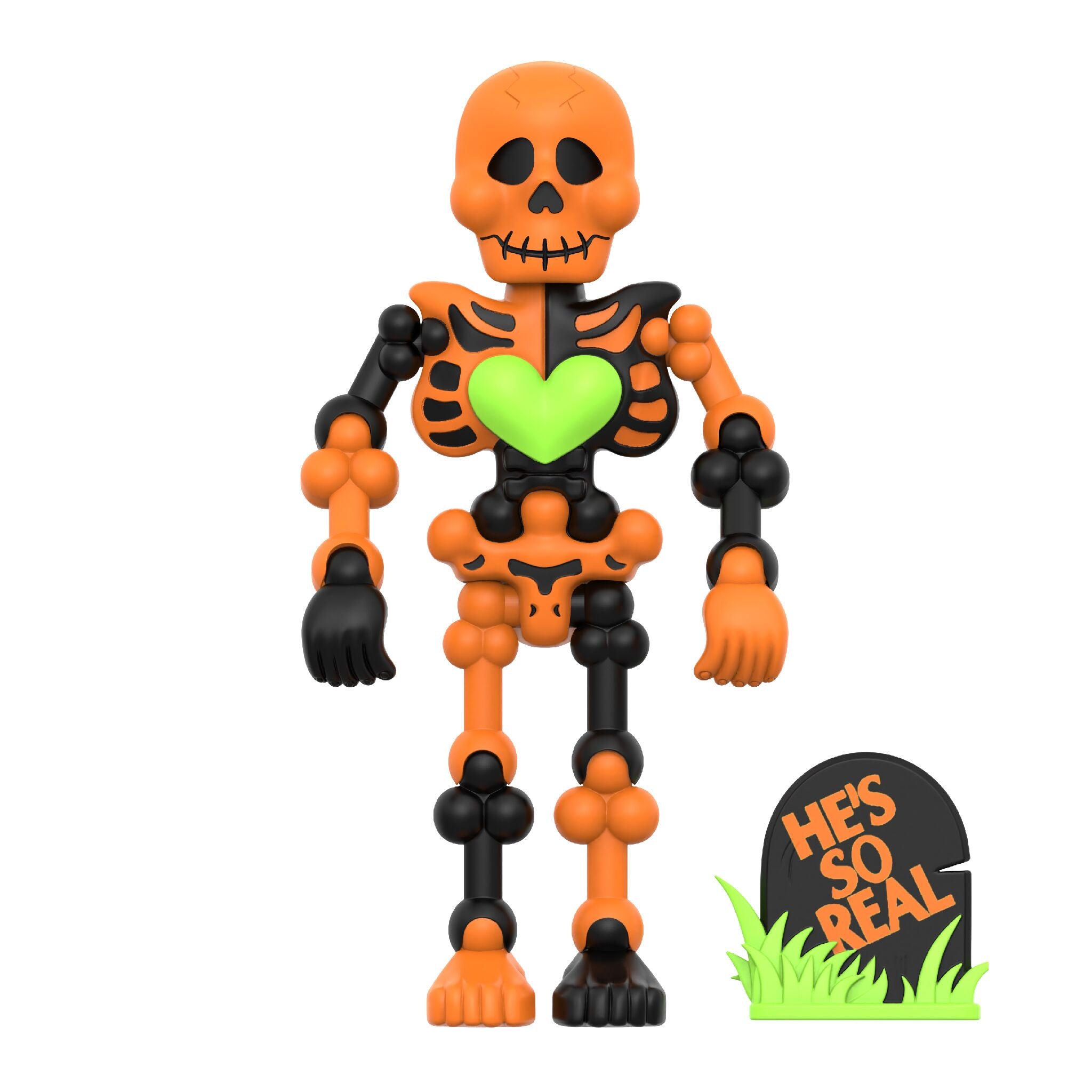 Mr. Bones ReAction - Mr. Bones (Orange/Black) [Coffin Box]