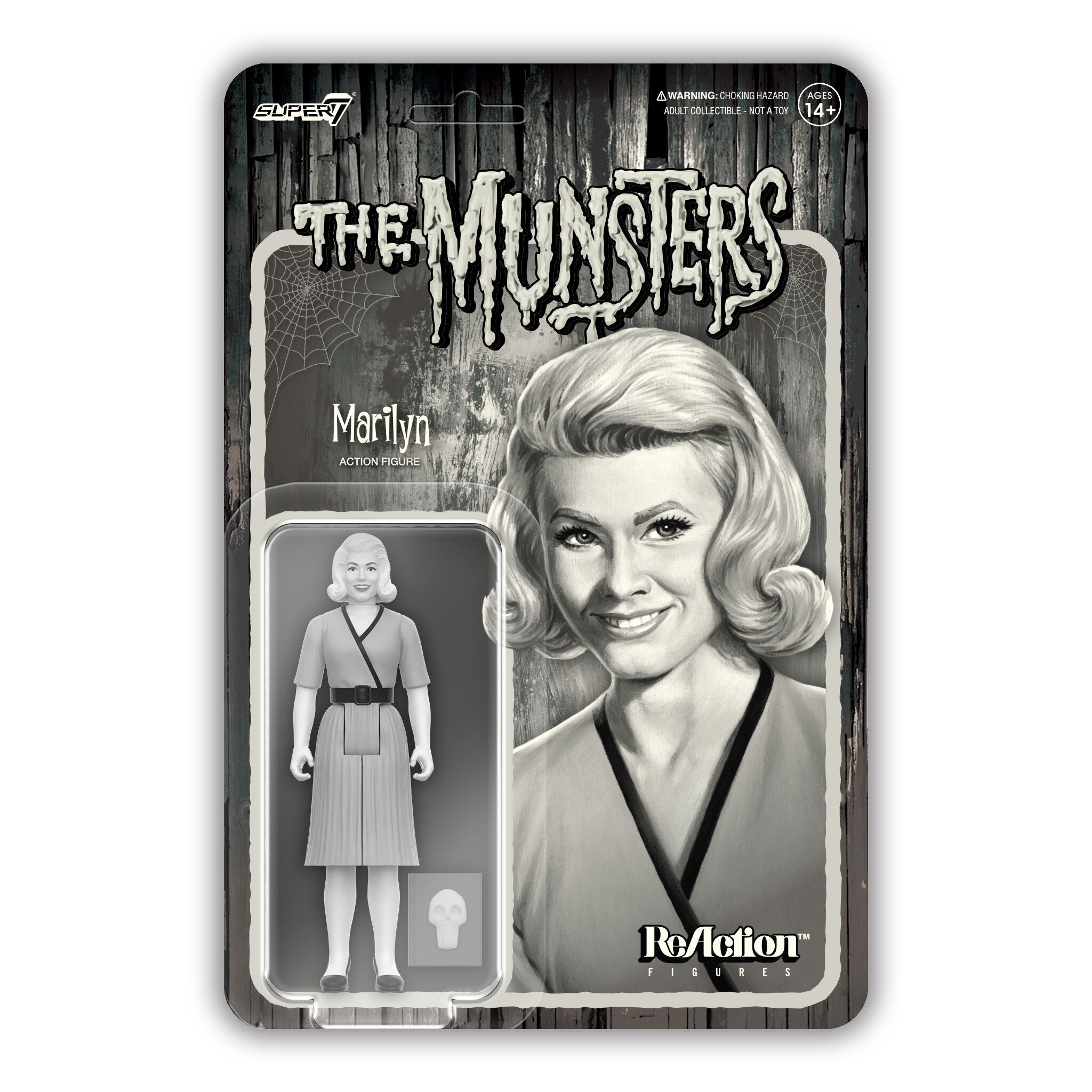 The Munsters ReAction Wave 3 - Marilyn Munster (Grayscale)
