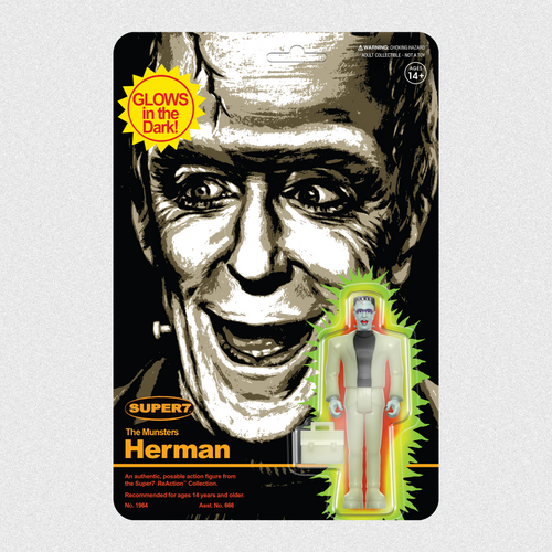 The Munsters ReAction - Herman Munster (Monster Glow)