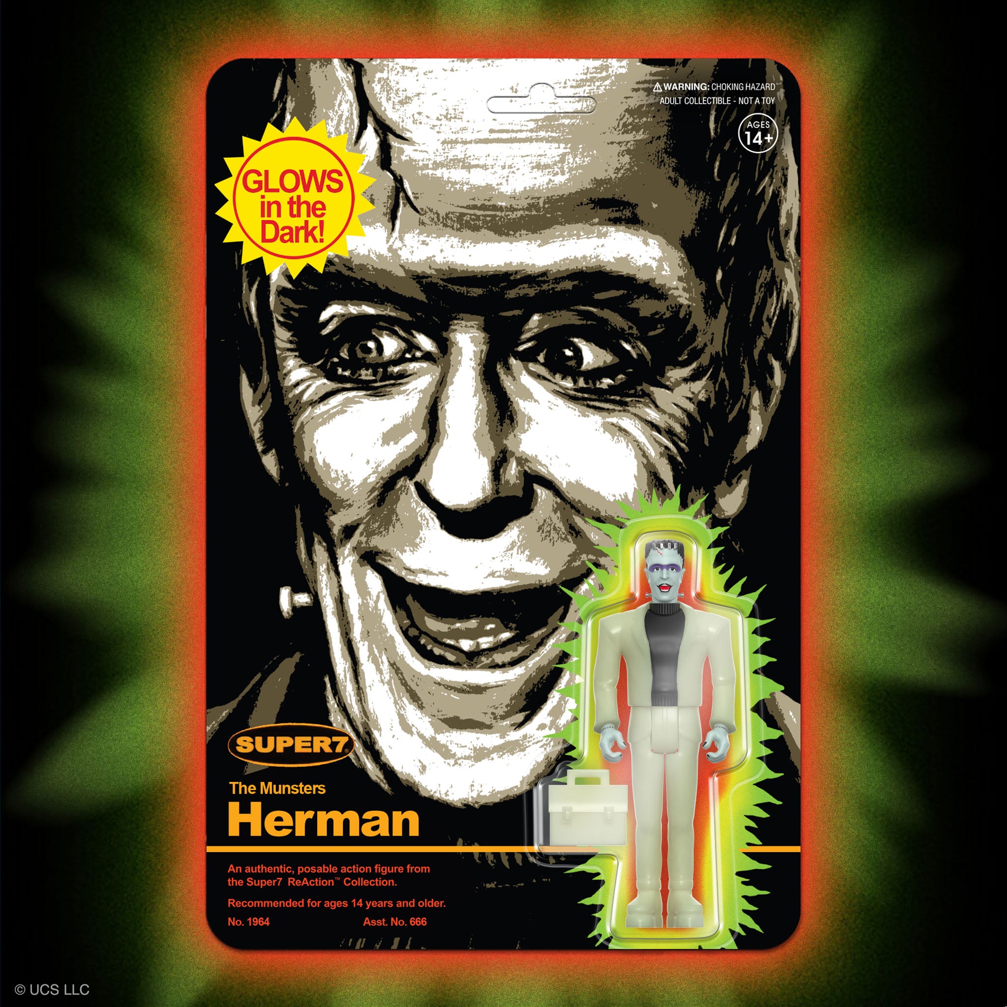 The Munsters ReAction - Herman Munster (Monster Glow)