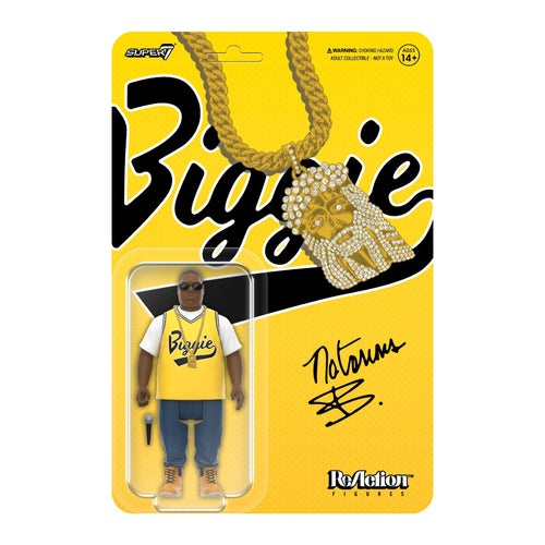 Notorious B.I.G. ReAction Figures Wave 04 - Notorious B.I.G. (Yellow Jersey)
