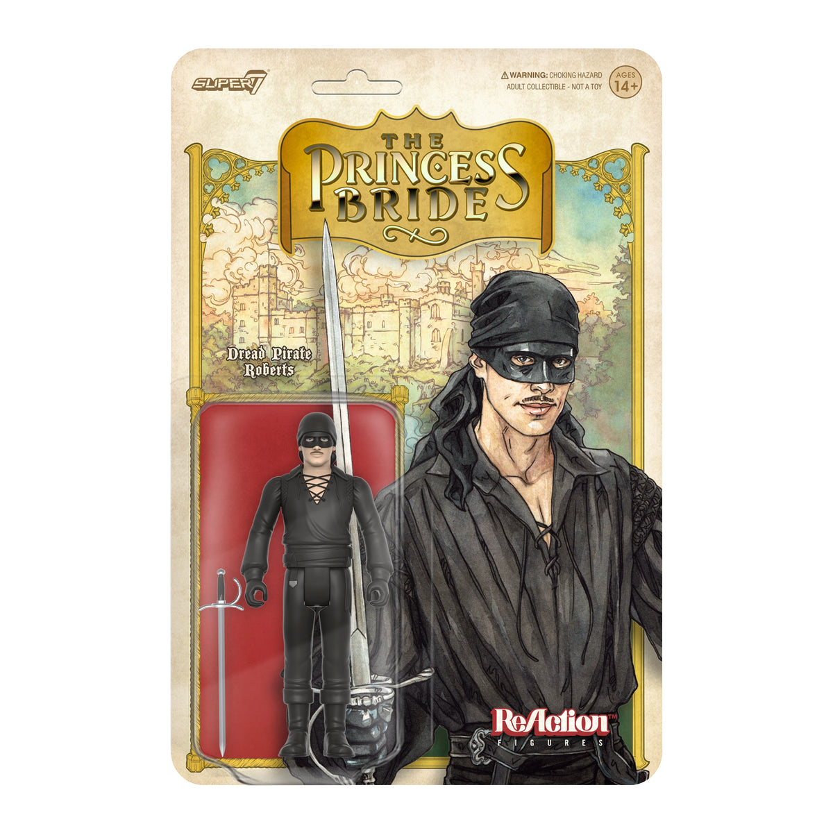 The Princess Bride ReAction Wave 1 - Dread Pirate Roberts – Super7