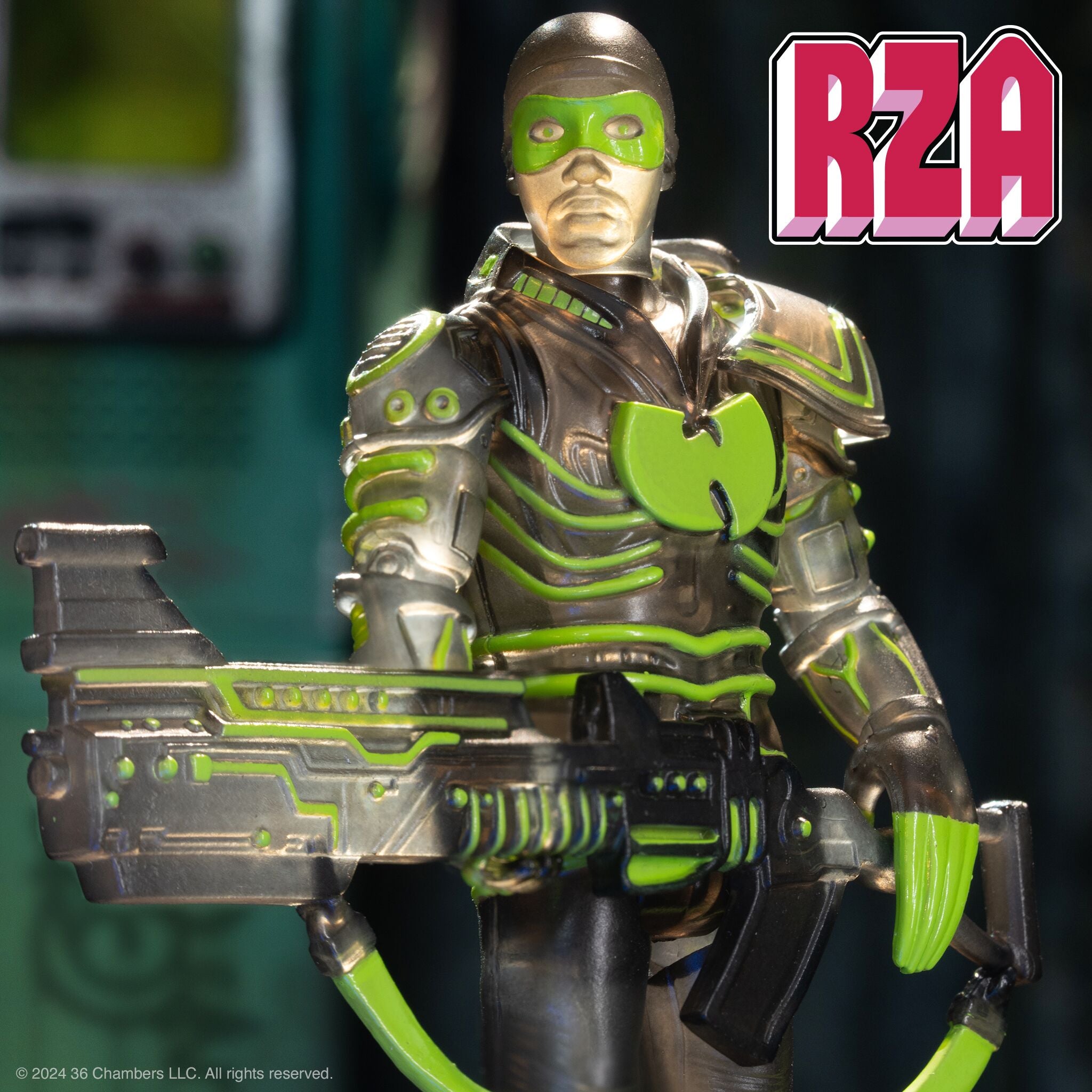 RZA ReAction Figures Wave 04 - Bobby Digital (Clear)