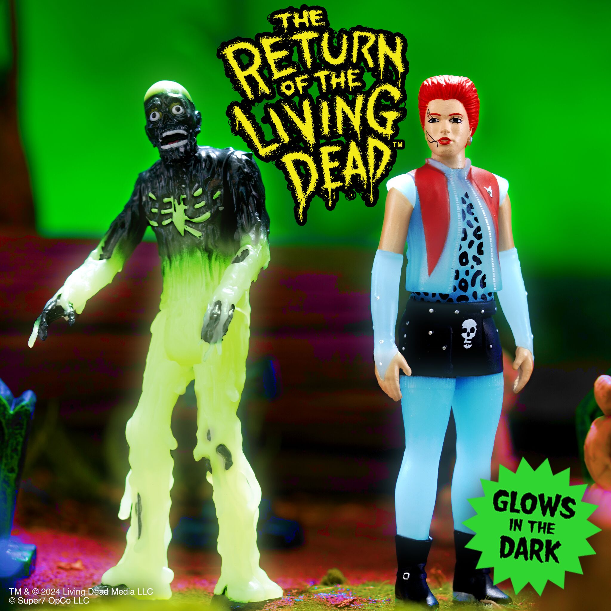 Return of the Living Dead ReAction Figures Wave 04 - Trash (Monster Glow)