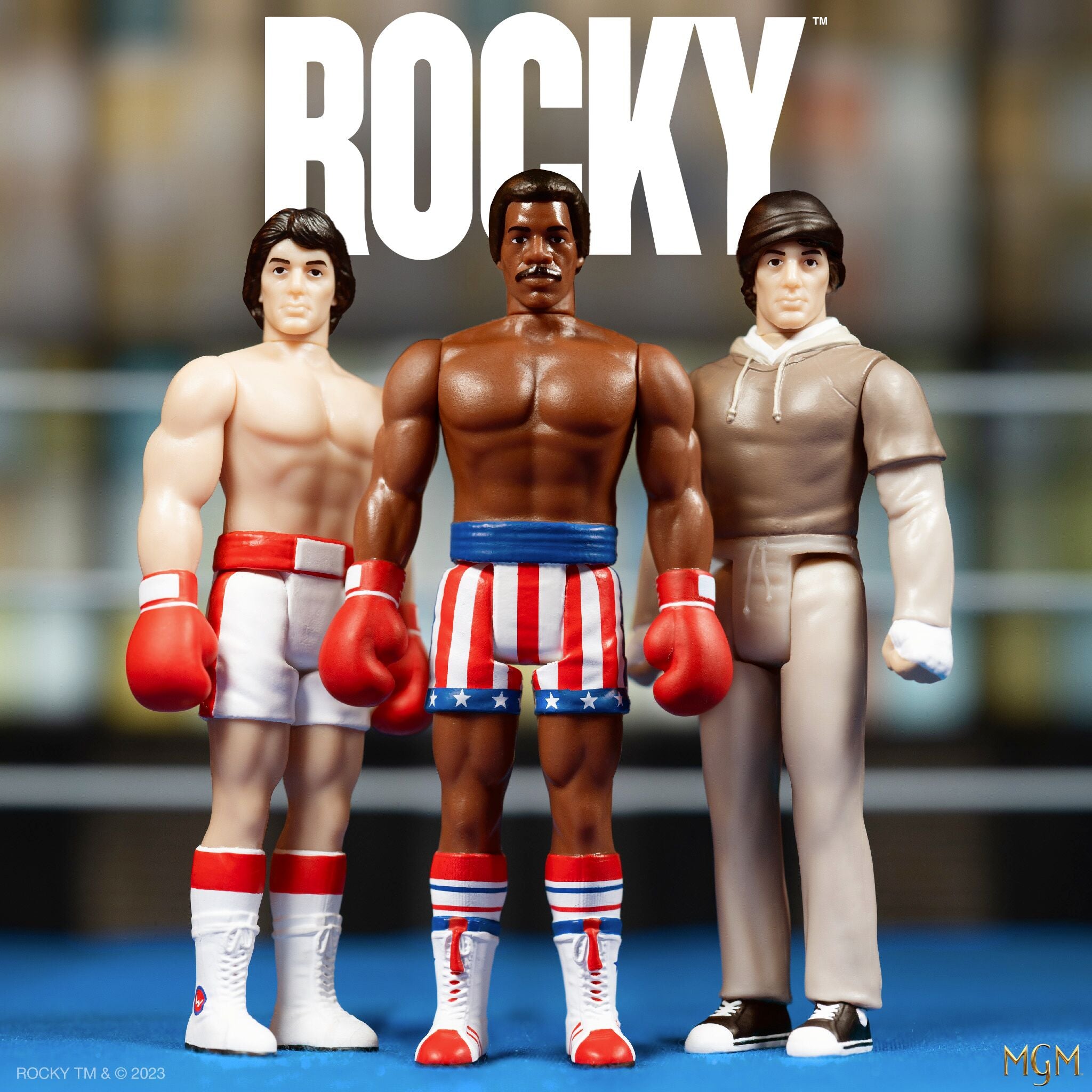 Rocky ReAction Figures Wave 2 - Set of 3