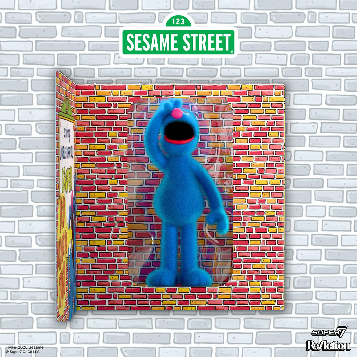Sesame Street ReAction Figures - Grover (Monster At The End of This Book)