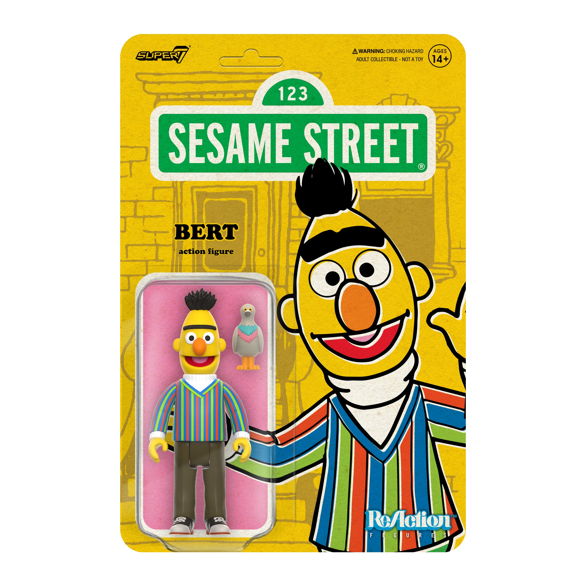 Sesame Street ReAction Figures Wave 01 - Bert