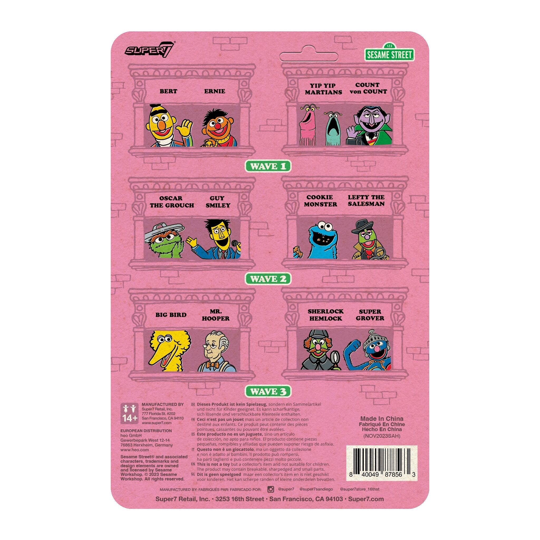 Sesame Street ReAction Figures Wave 03 - Mr. Hooper