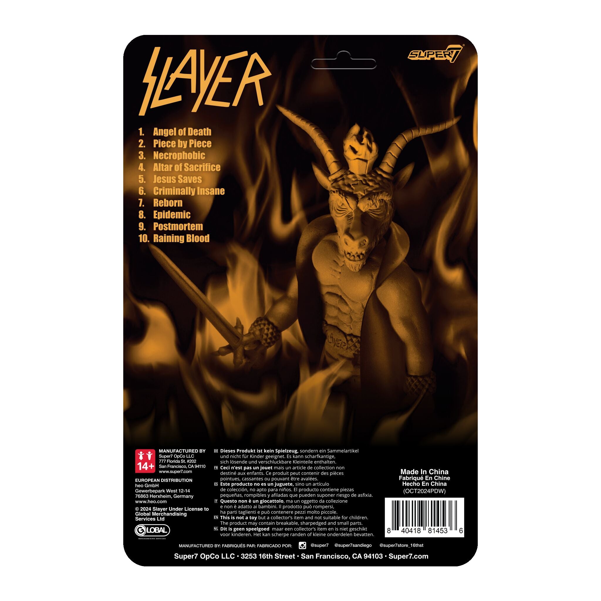 Slayer ReAction Figures - Minotaur (Reign In Blood)