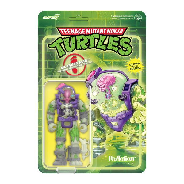 Teenage Mutant Ninja Turtles ReAction Figures - Mutagen Man (Glow 