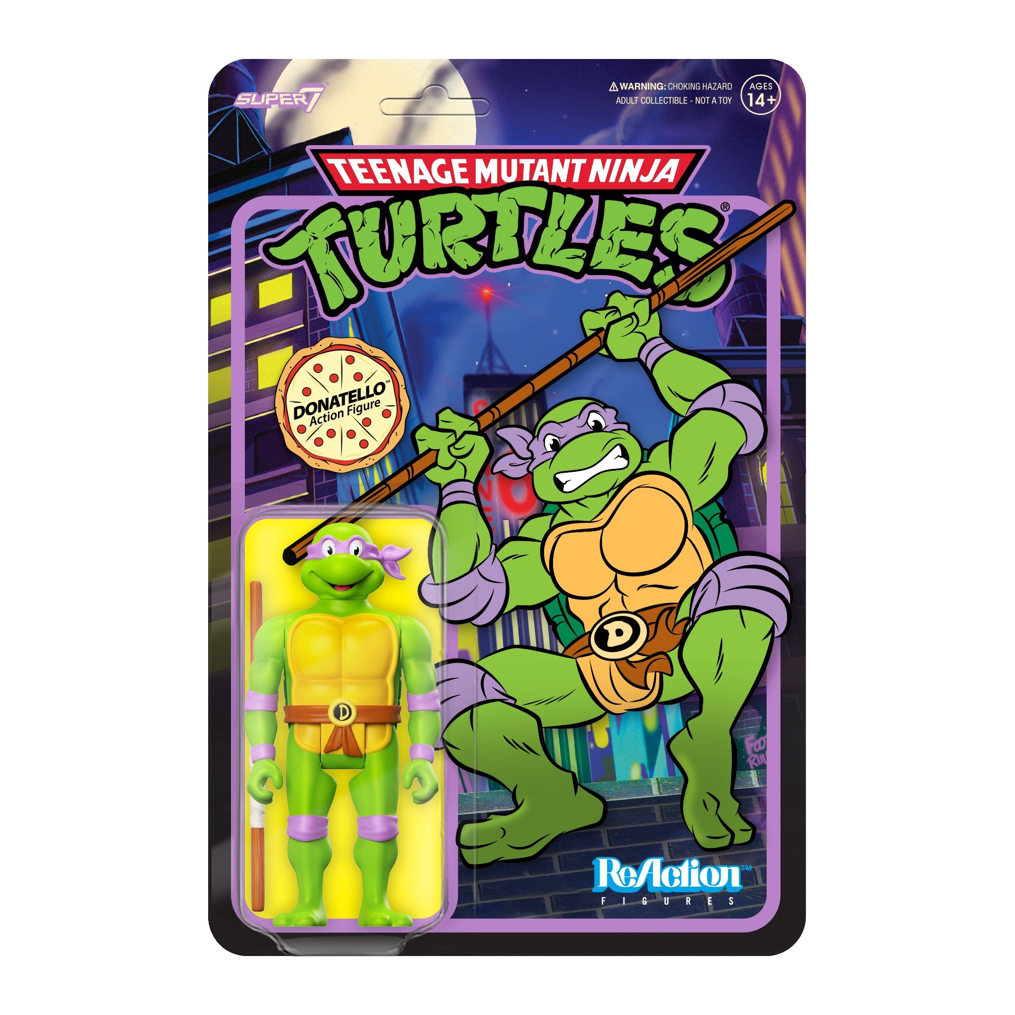 Teenage Mutant Ninja Turtles ReAction Wave 7 - Donatello Toon