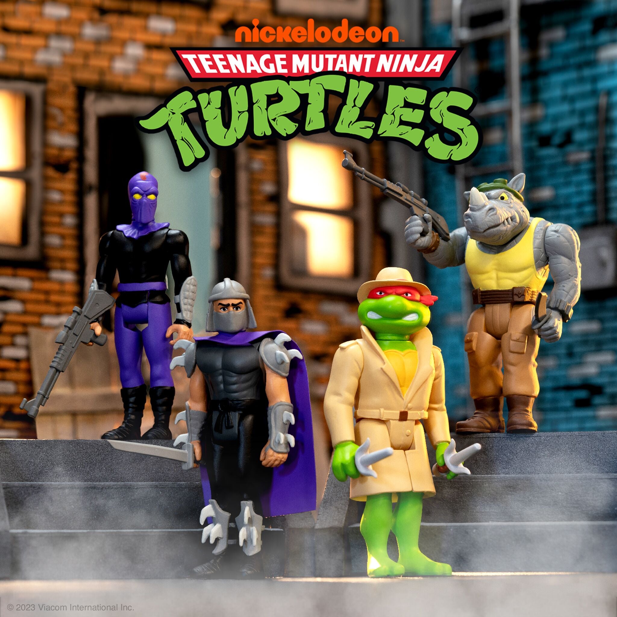 Teenage Mutant Ninja Turtles ReAction Figures Wave 08 - Undercover Raphael (Cartoon)