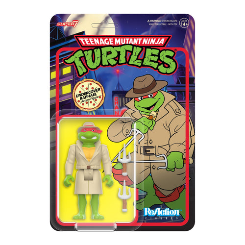 Teenage Mutant Ninja Turtles ReAction Figures Wave 08 - Undercover Raphael (Cartoon)