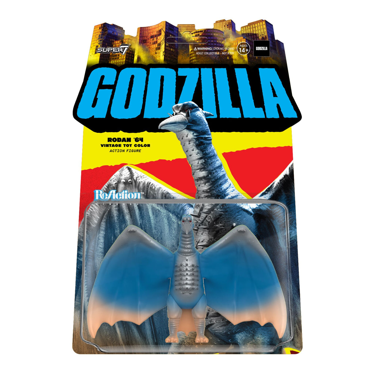 Toho ReAction Figures - Rodan (Toy Recolor) – Super7