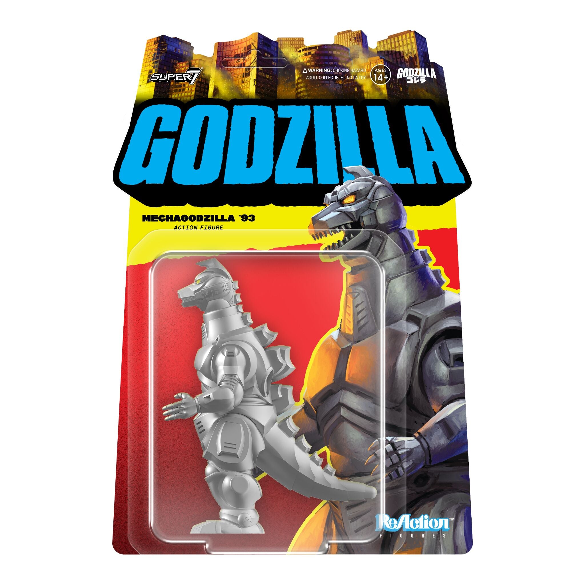Toho ReAction Figures - Godzilla (Minus One), Godzilla '89, & Mechagodzilla '93