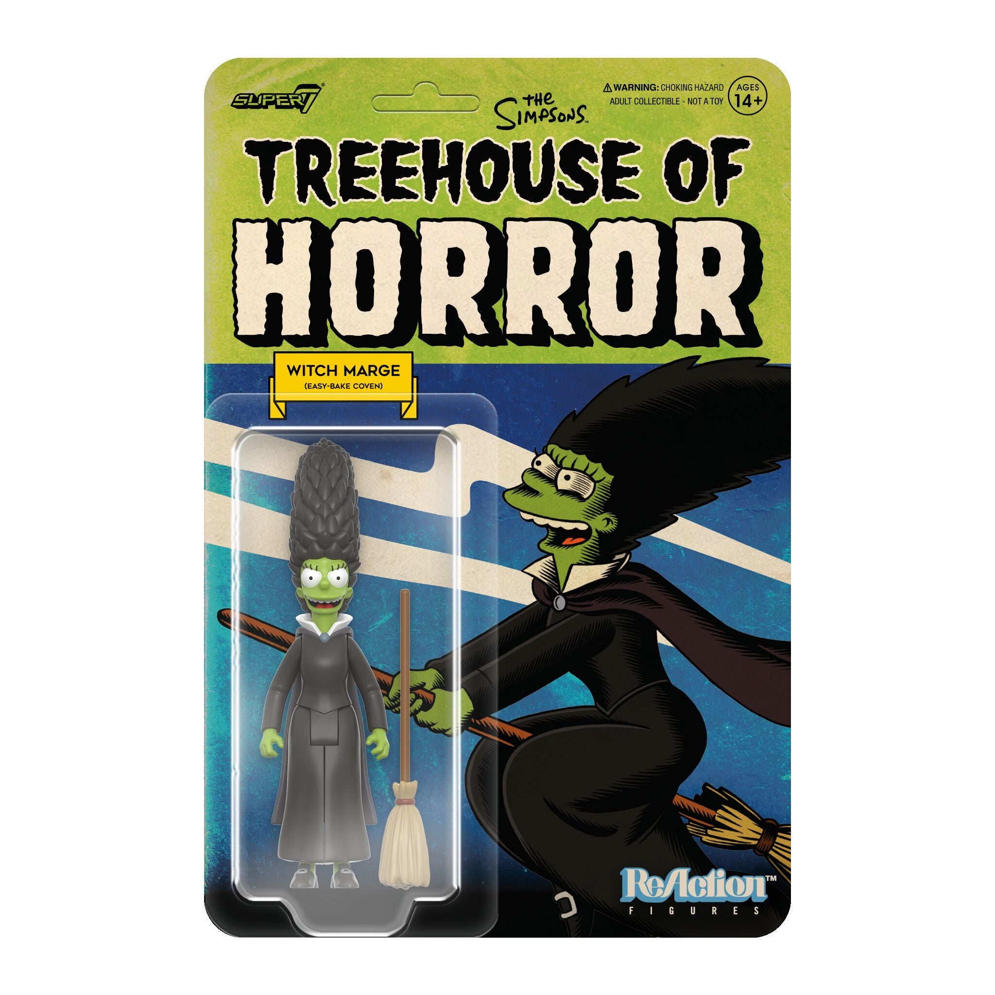 The Simpsons ReAction Figures Wave 04 (Tree House of Horror v2) - Witch Marge