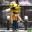 The Weirdest ReAction Figures Wave 06 - Trauma Bomb (Infernal Curse)