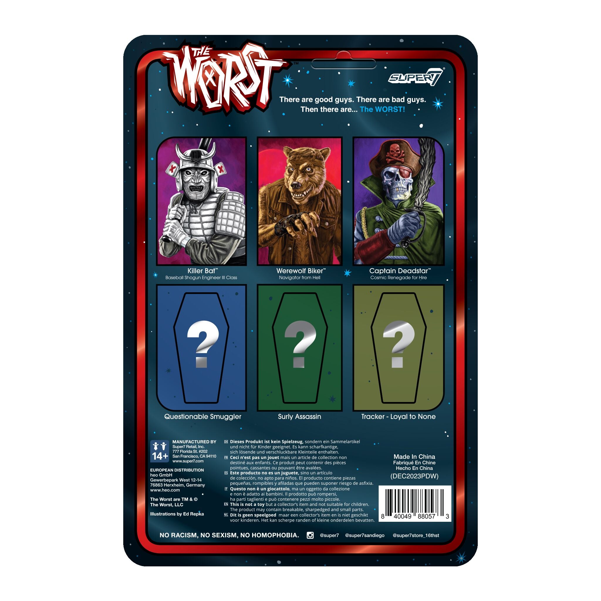 The Worst ReAction Figures Wave 04 (Scum Squad) - Killer Bat