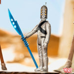 Super7 The Worst Robot ReAction Figure with a blue spear