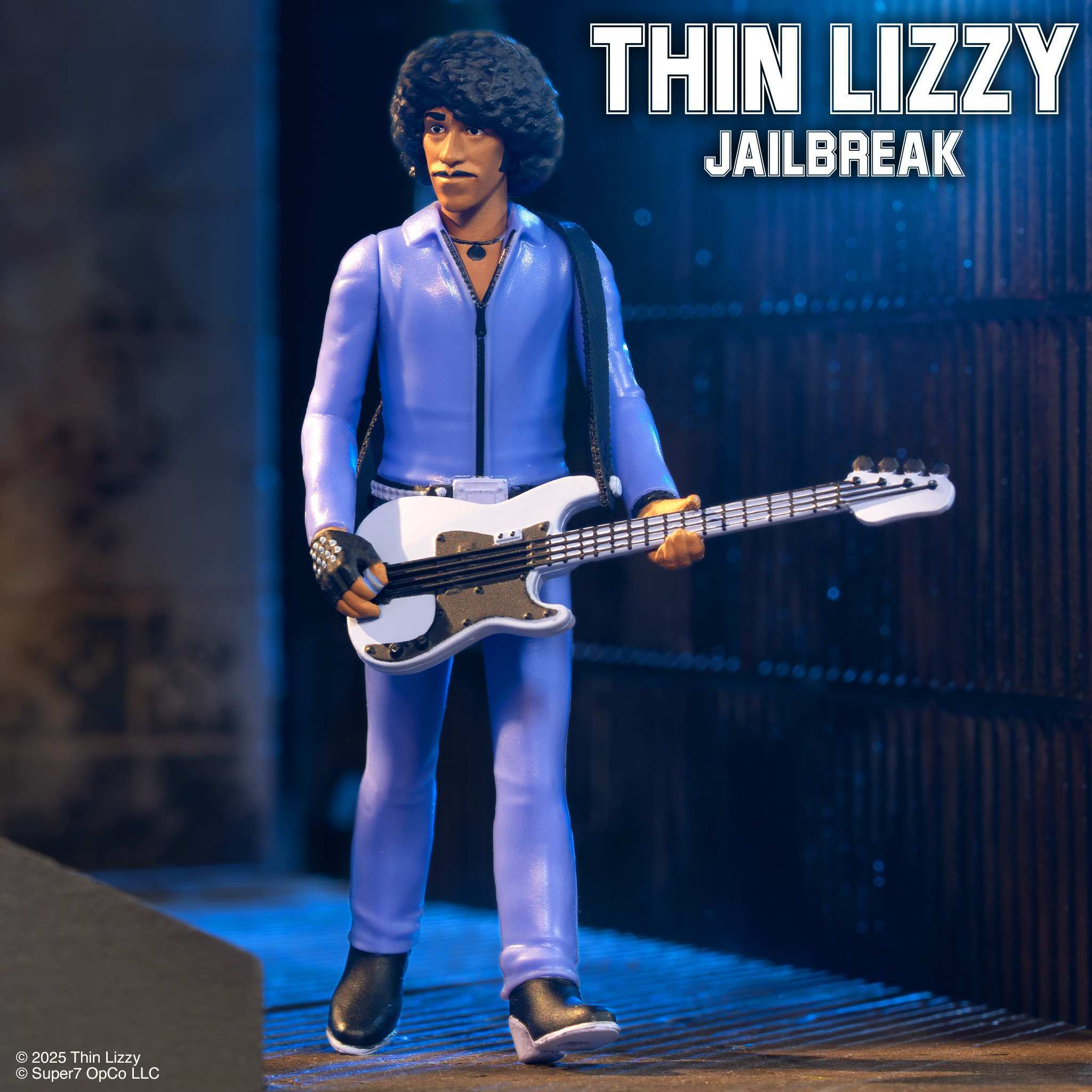 Thin Lizzy ReAction Figures Wave 02 - Thin Lizzy (Jailbreak)