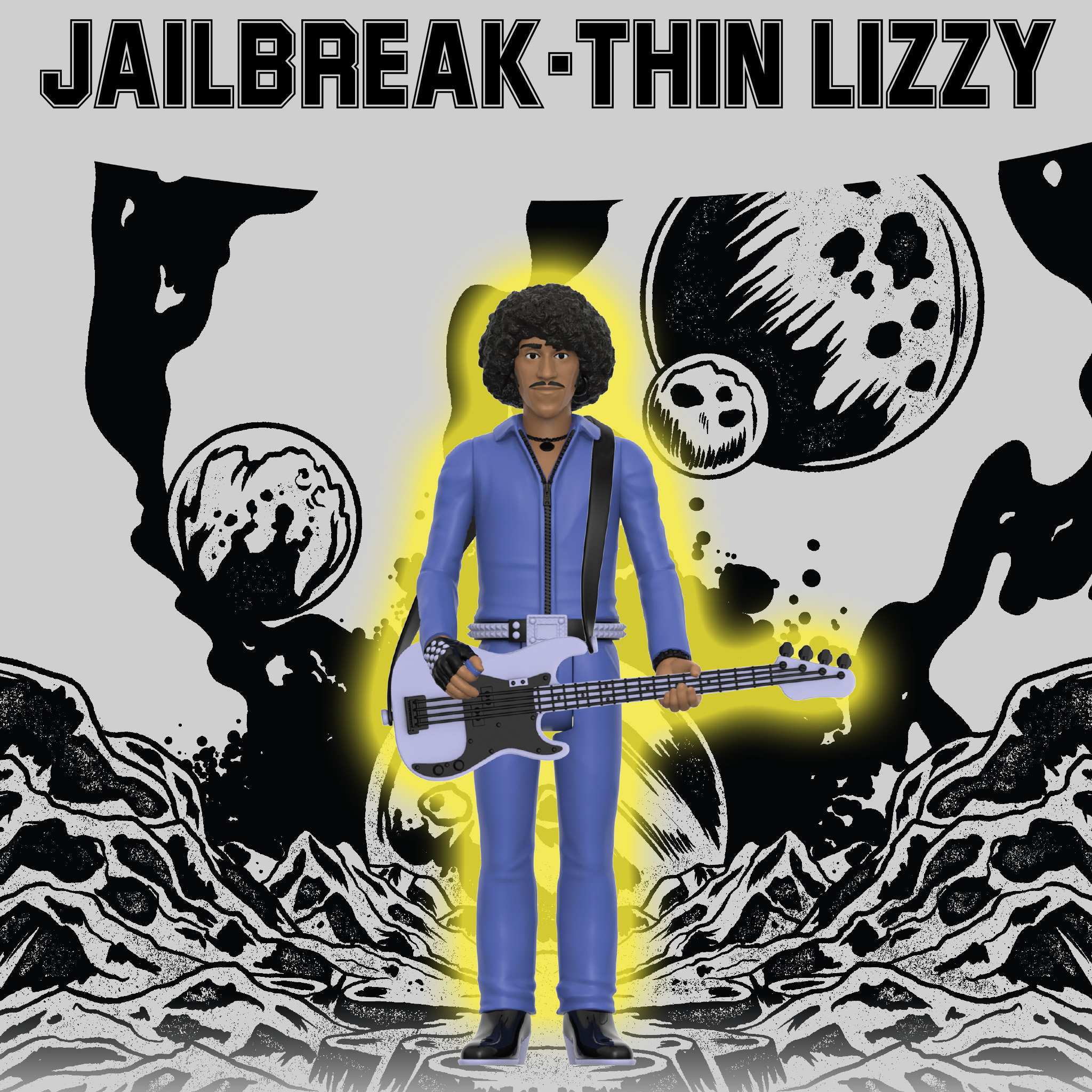 Thin Lizzy ReAction Figures Wave 02 - Thin Lizzy (Jailbreak)