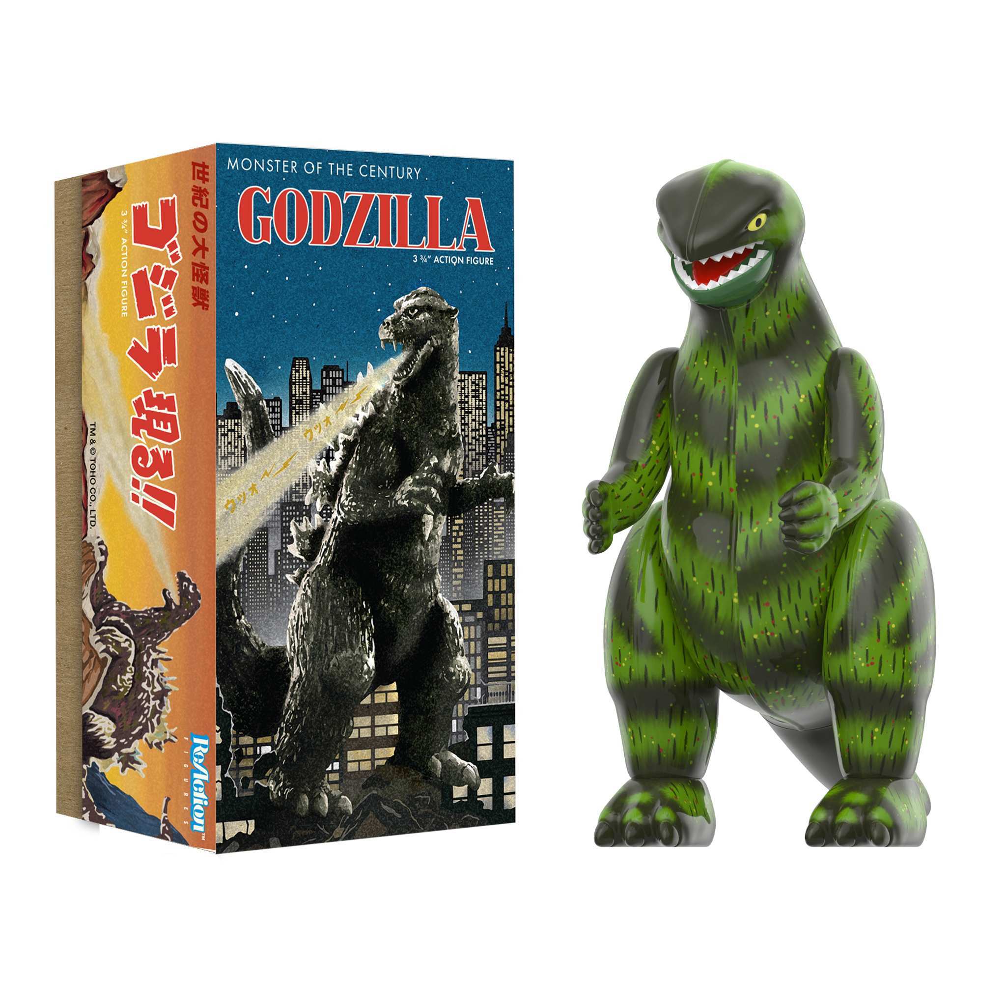 Toho ReAction Figures Wave 01 (Retro Tin) - Godzilla (Marusan Tin)
