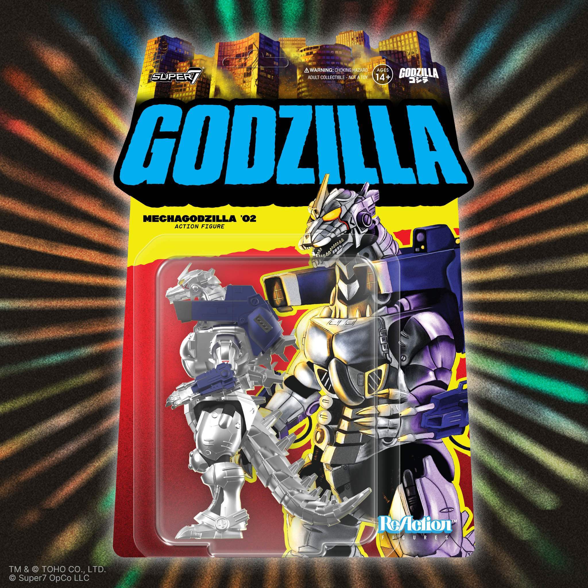 Toho ReAction Figures Wave 10 - Mechagodzilla (2002)
