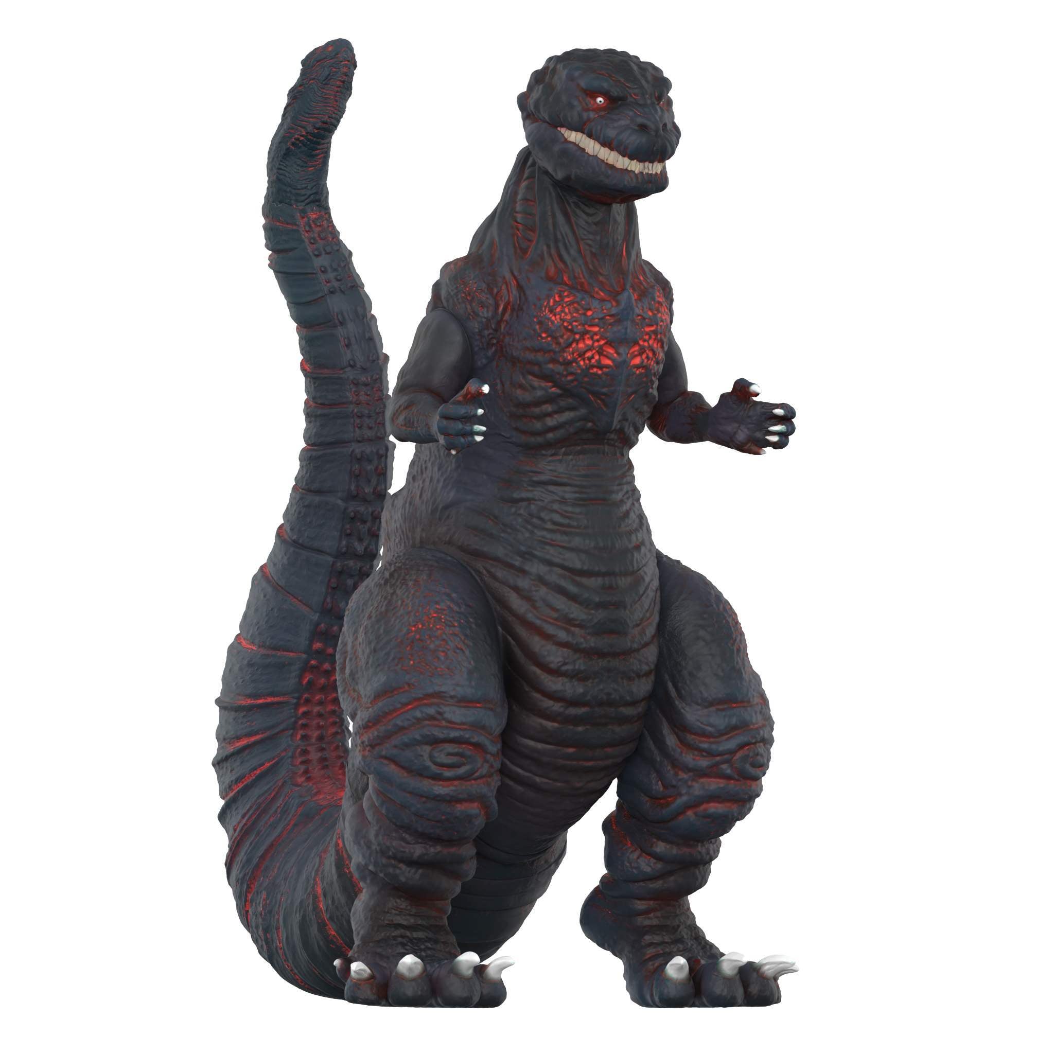 Toho ReAction Figures Wave 10 - Godzilla (2000, Charging), Mechagodzilla (2002) & Godzilla (Shin)