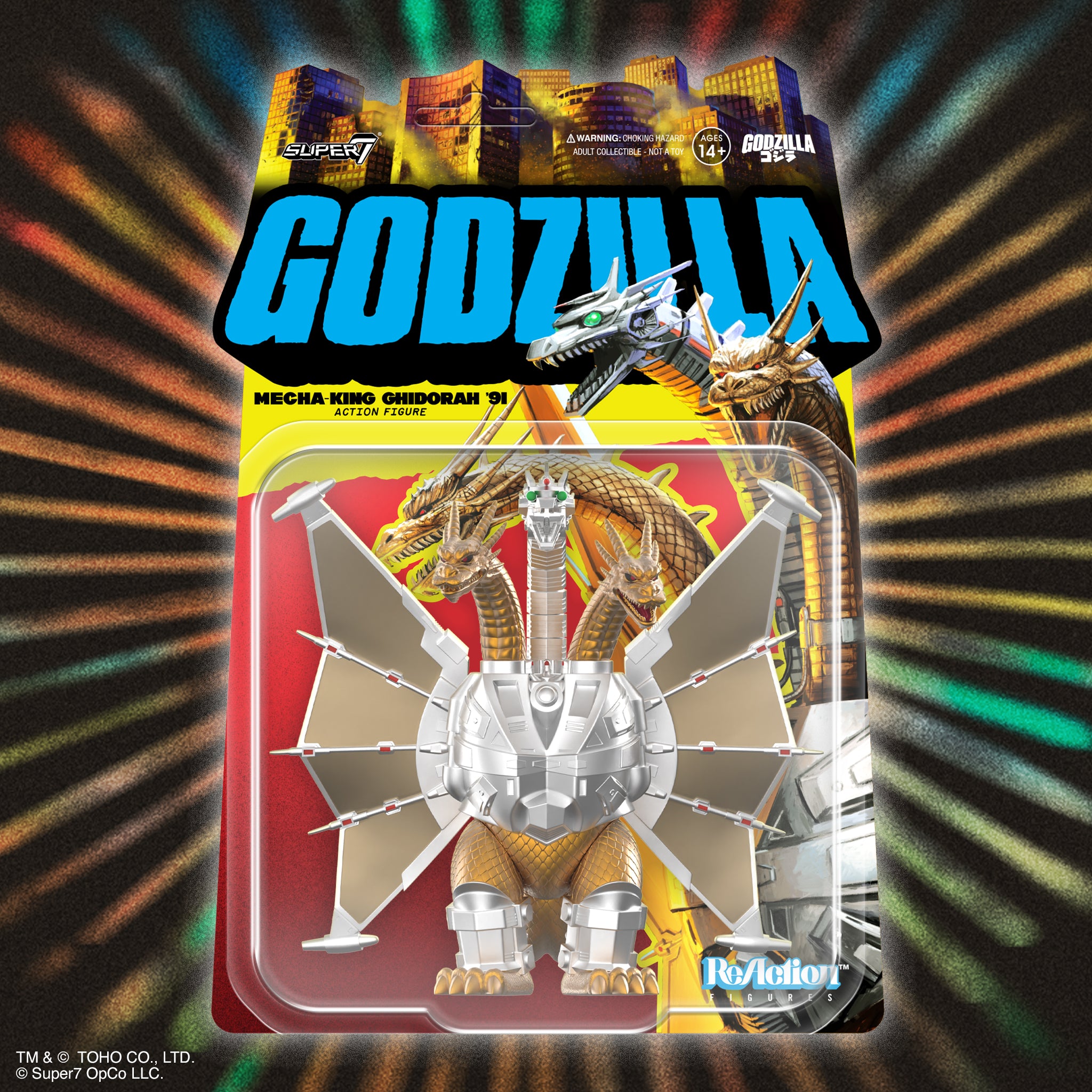 Toho ReAction Figures Wave 11 - Mecha-King Ghidorah