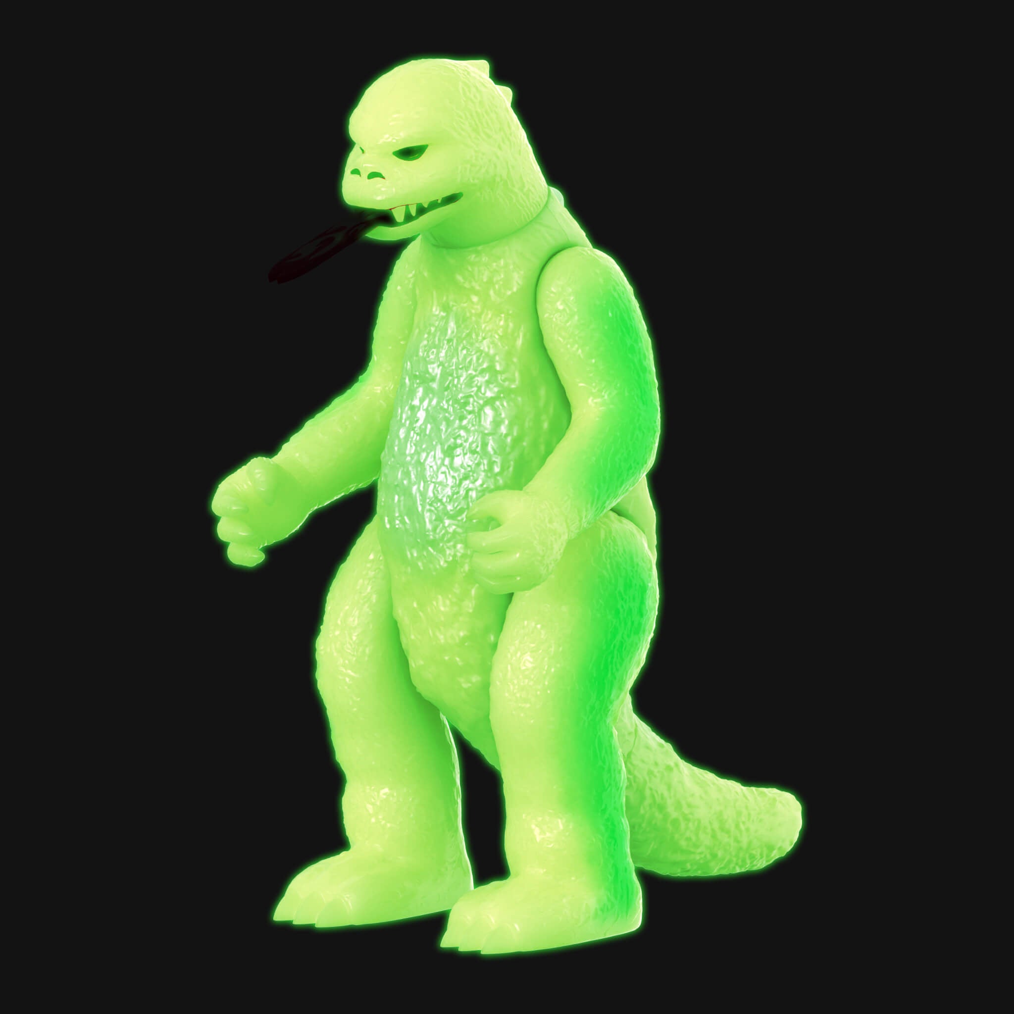 Godzilla ReAction Figure Wave 1 - Shogun Godzilla (Silver/Glow) [Anime Expo '23]