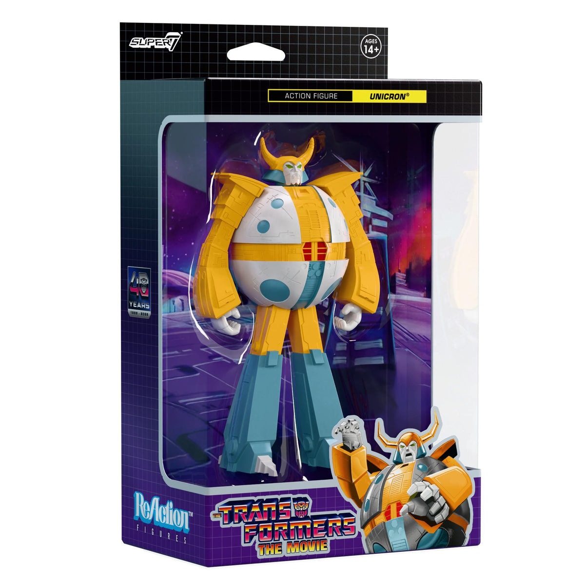 Transformers ReAction Figures - Unicron (The Movie)