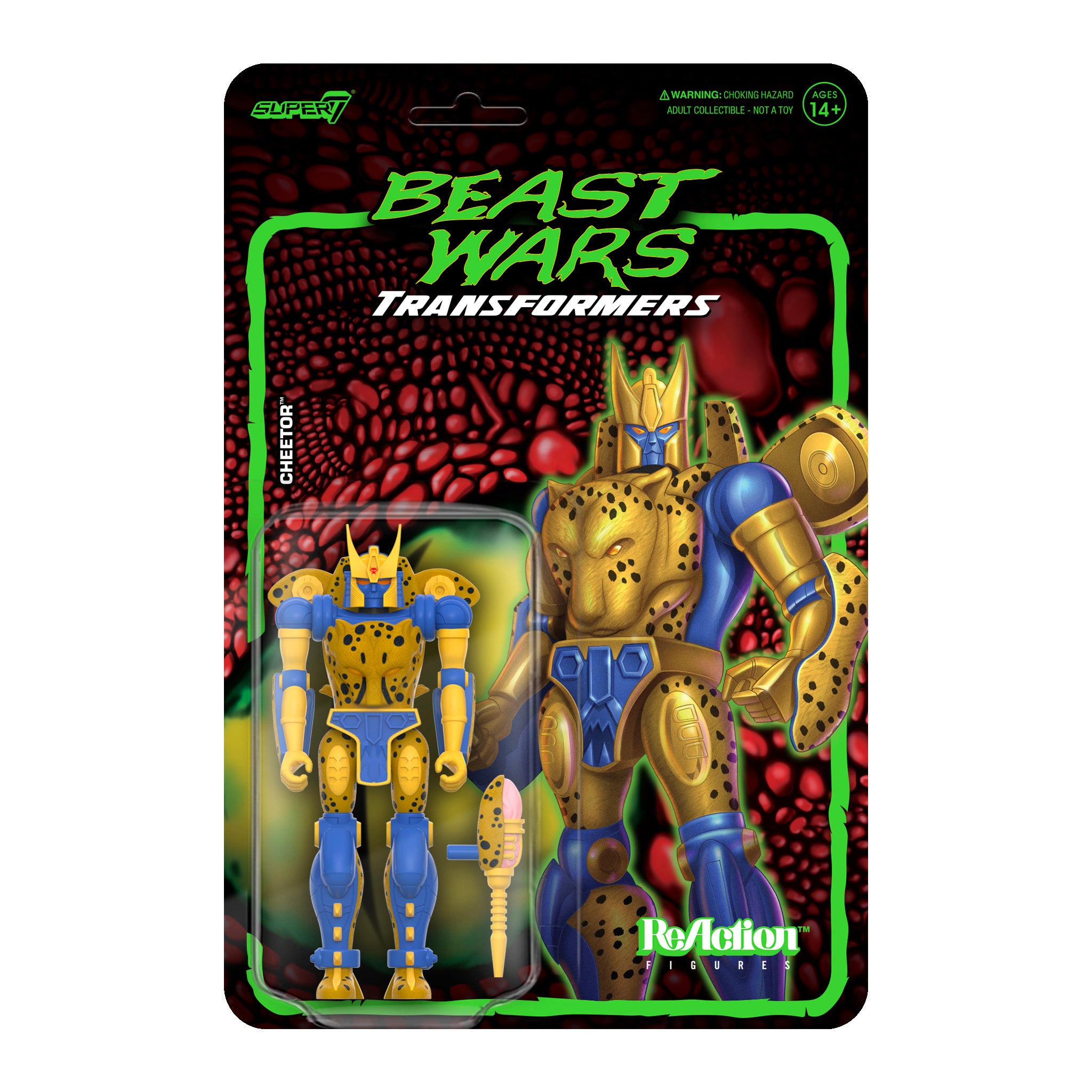 Transformers ReAction Wave 7 Beast Wars - Cheetor