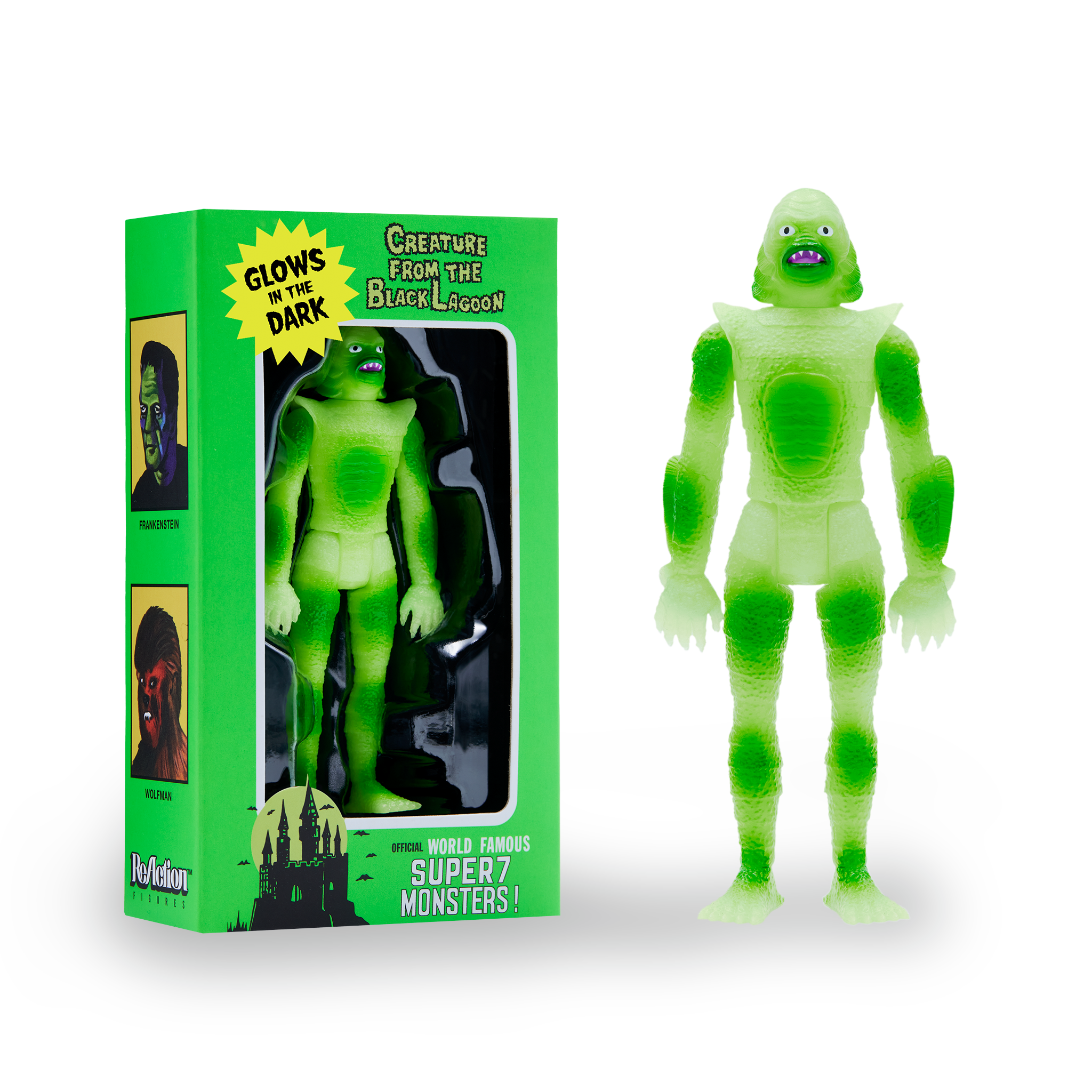 Universal Monsters ReAction Figures - Creature From The Black Lagoon (Super She Creature Glow)