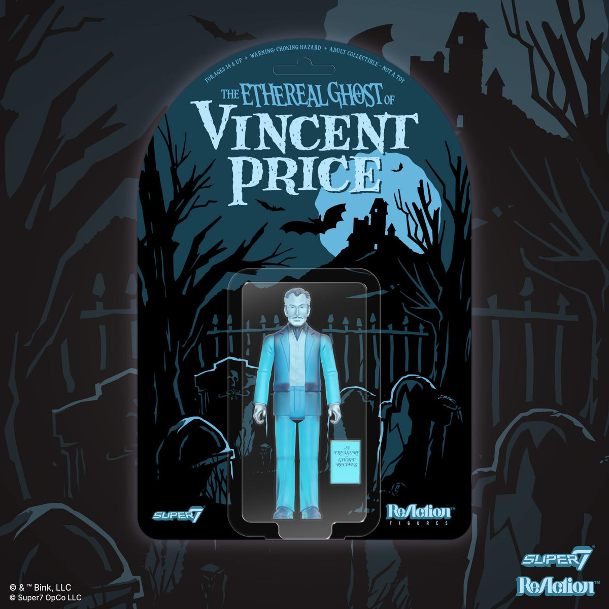 Vincent Price ReAction Figures - Vincent Price (Ghost)