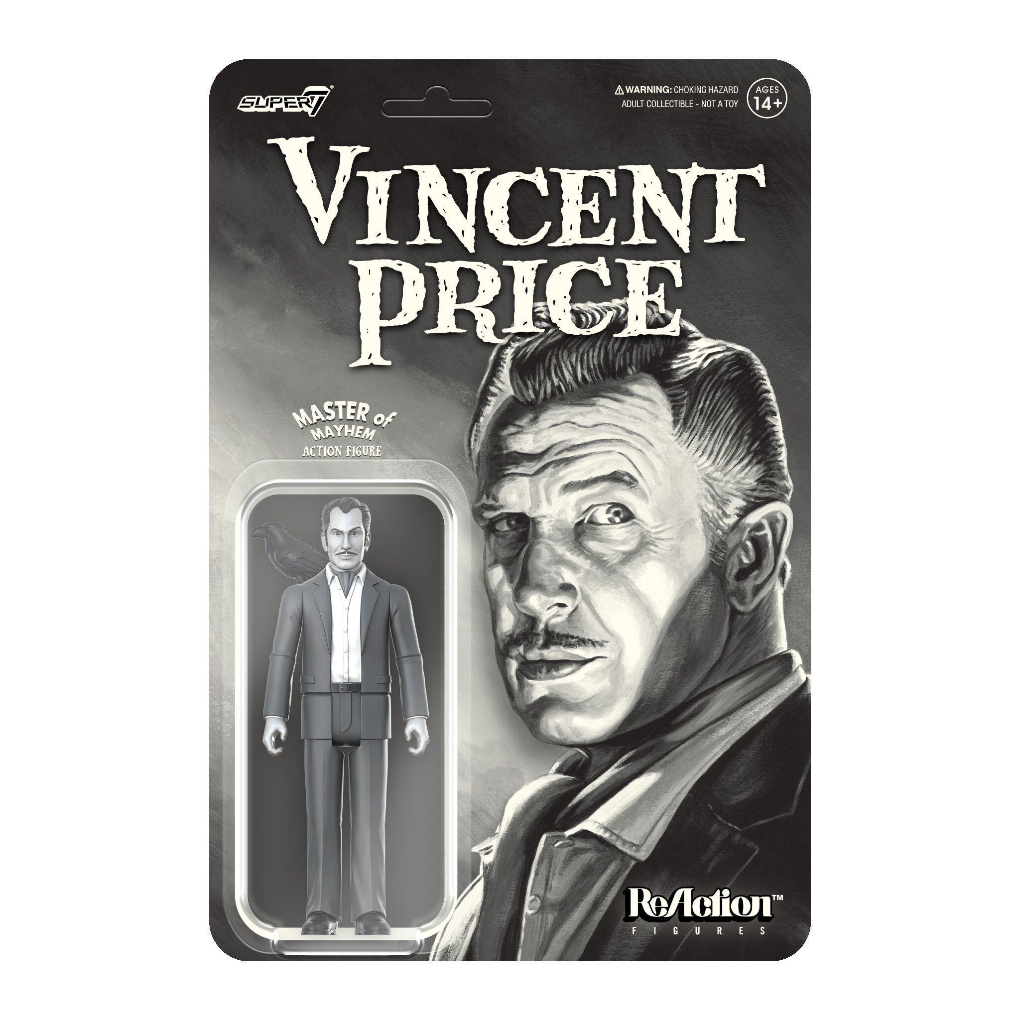 Vincent Price ReAction - Vincent Price (Grayscale)