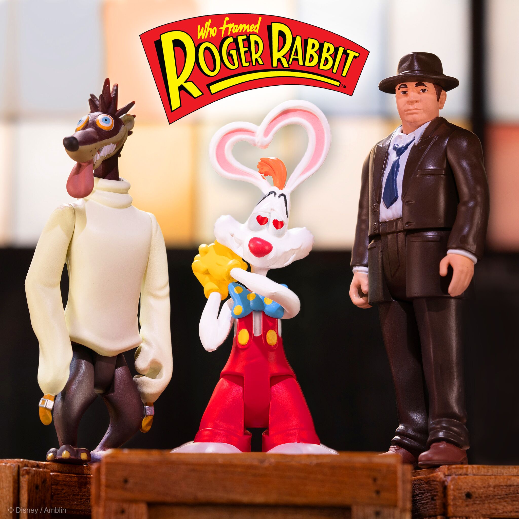 Who Framed Roger Rabbit ReAction Figures Wave 2 - Set of 3