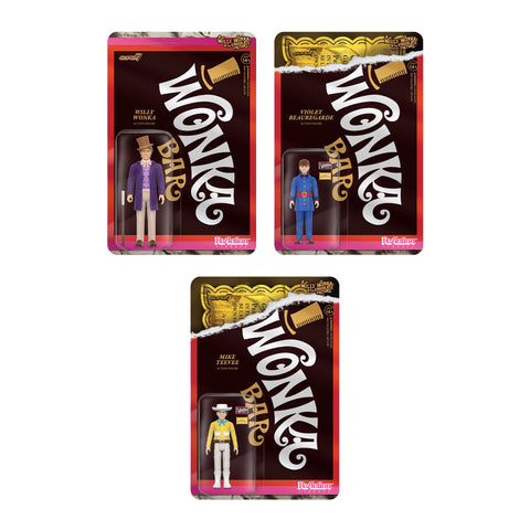 Willy Wonka & the Chocolate Factory ReAction Figures Wave 01 - Willy W –  Super7