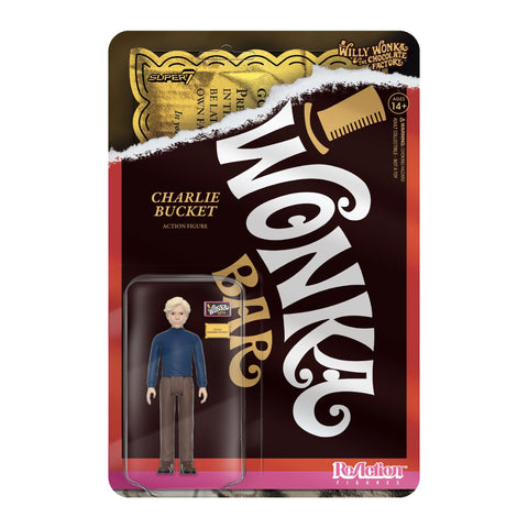 Willy Wonka u0026 the Chocolate Factory ReAction Figures Wave 02 - Charlie –  Super7