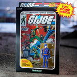 Cobra Commander (Skybound Comic Box Set, Issue #1) G.I. Joe ReAction+ Figure in packaging