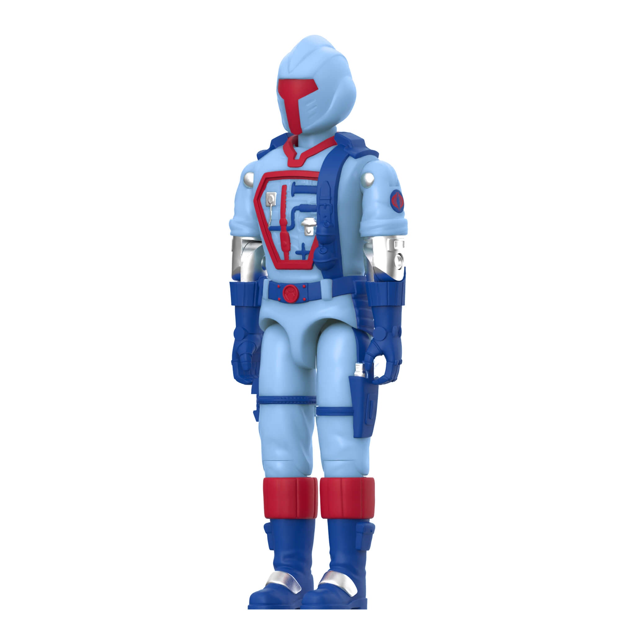G.I. Joe ReAction+ Figures - 3 PK - Cobra (Glow Patrol - Blue)