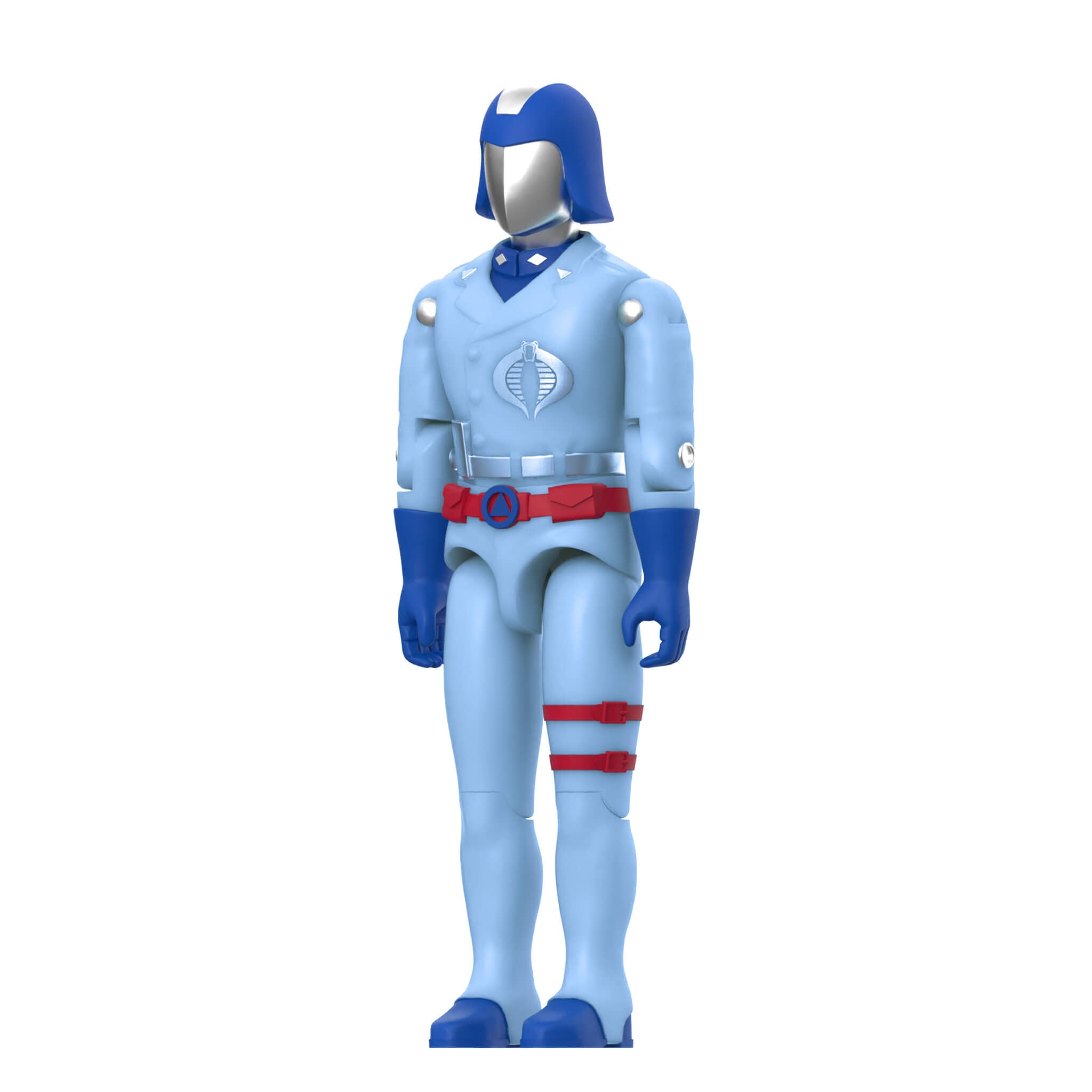 G.I. Joe ReAction+ Figures - 3 PK - Cobra (Glow Patrol - Blue)
