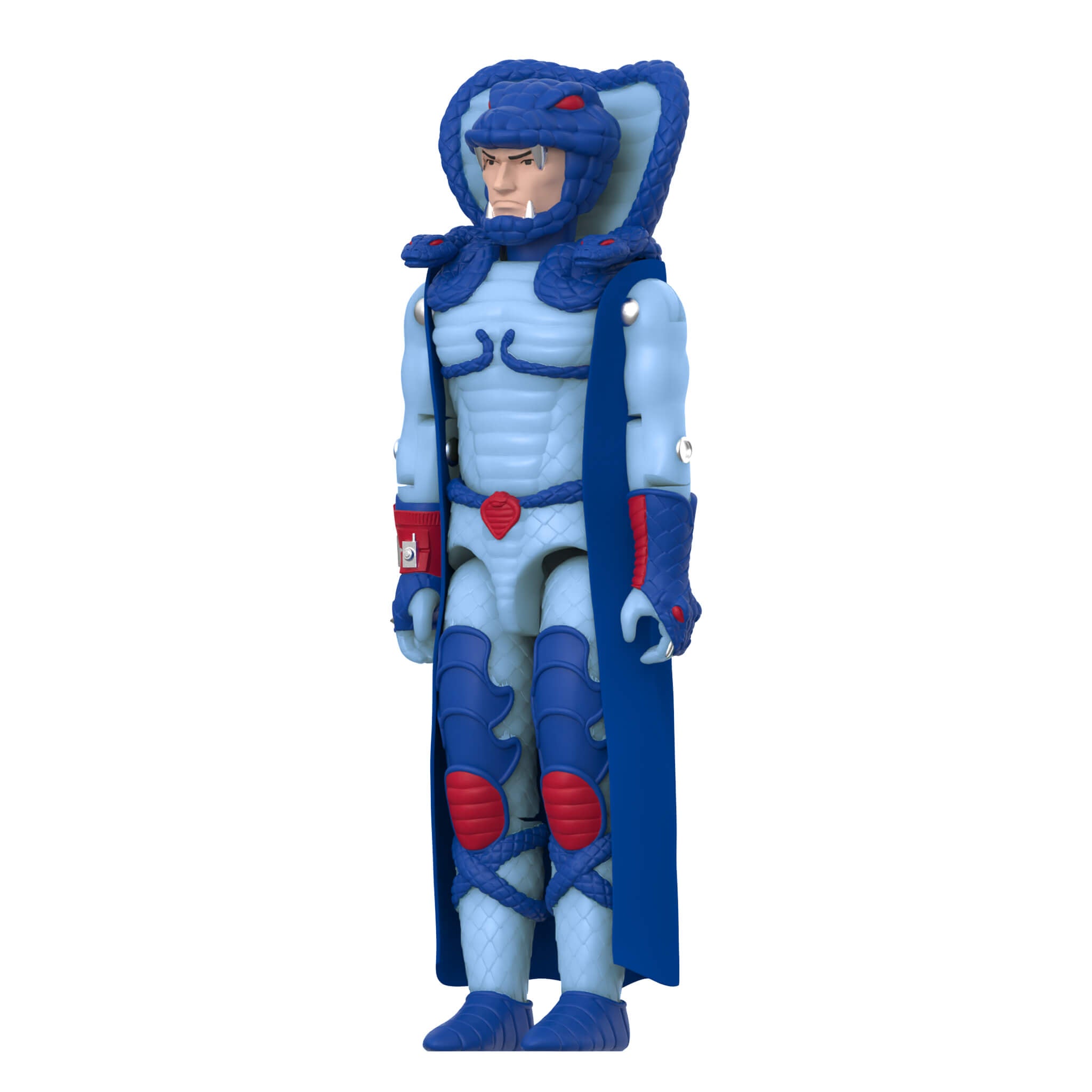 G.I. Joe ReAction+ Figures - 3 PK - Cobra (Glow Patrol - Blue)